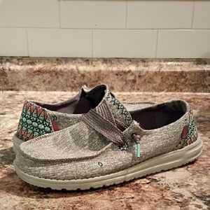 Hey Dude Women's Wendy Flora Slip On Shoes